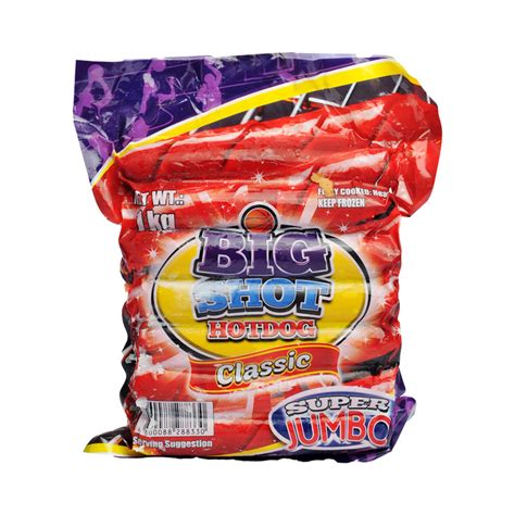 Big Shot Classic Hotdog Jumbo 1kg .